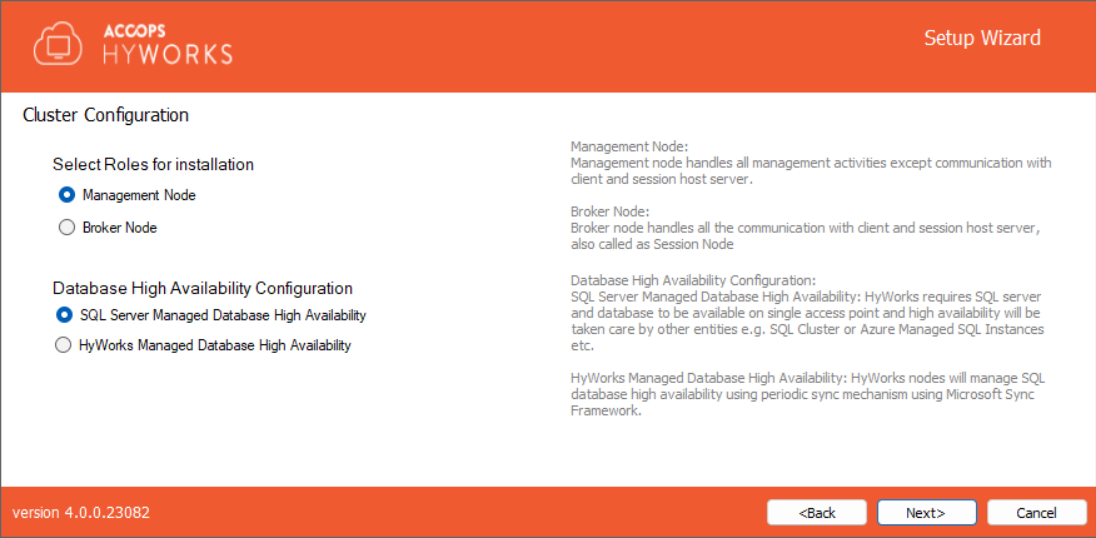 Database High Availability