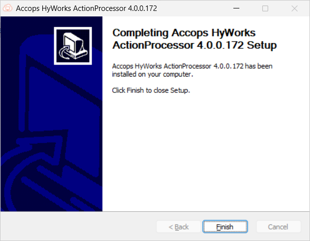 Accops Cpu Fresh Installation - Accops HyWorks v4 Knowledge Center