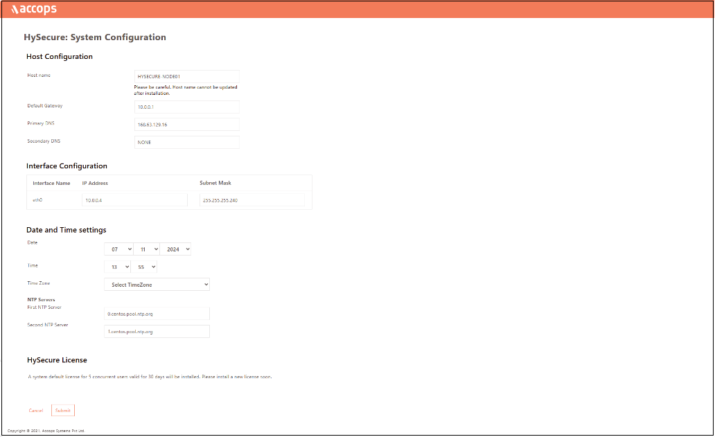 Azure Two Node Cluster - Accops HySecure 5.4 Knowledge Center