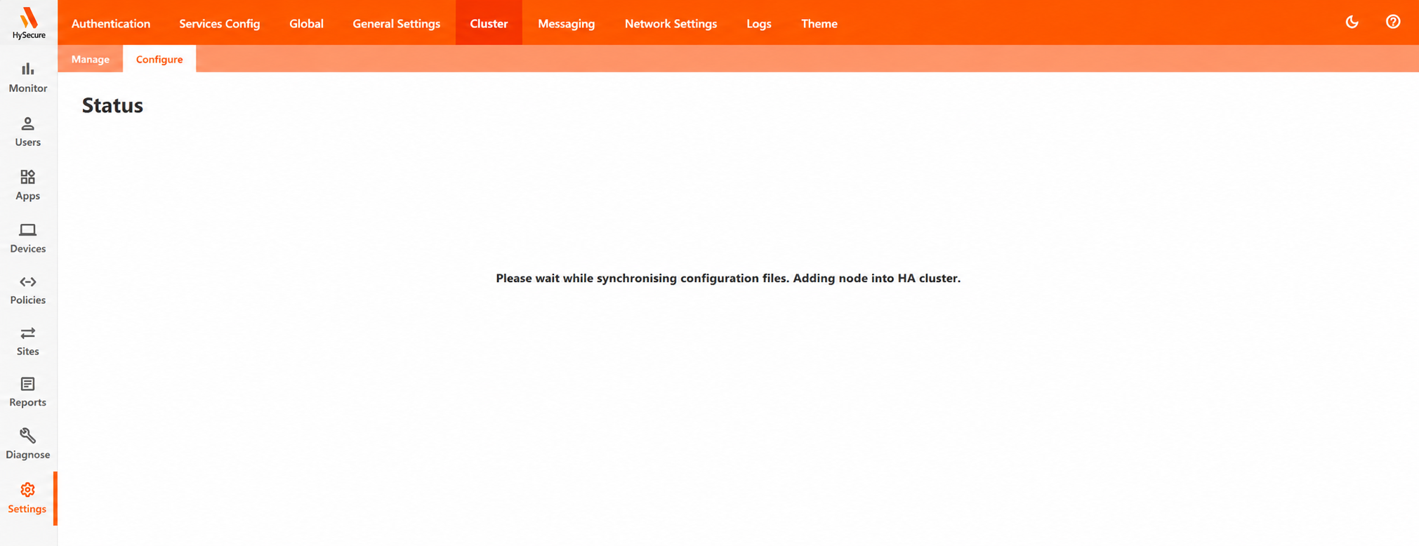 Multi Node HA Cluster - Accops HySecure 7.0 Knowledge Center